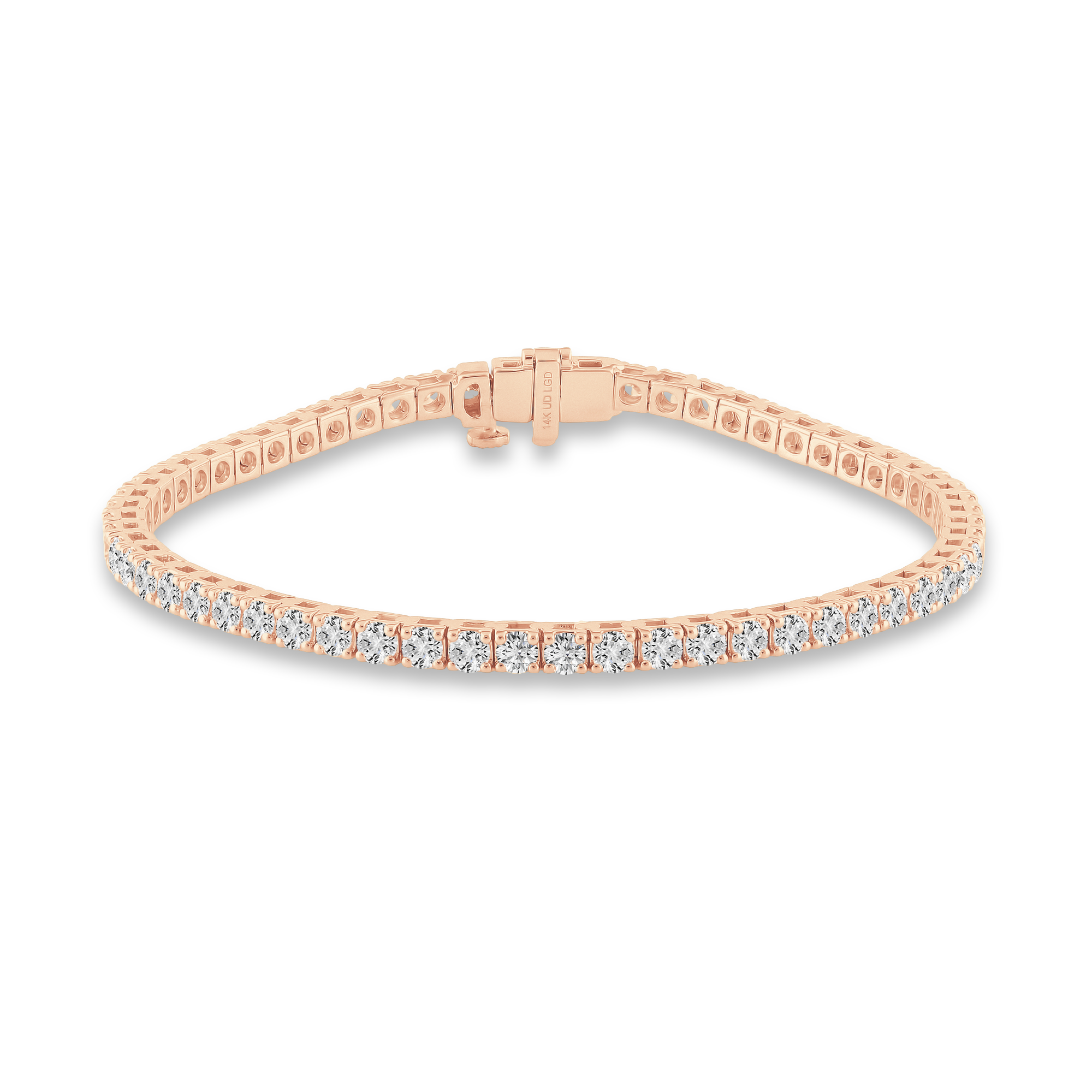 Classic 4 Prong Open Back Tennis Bracelet