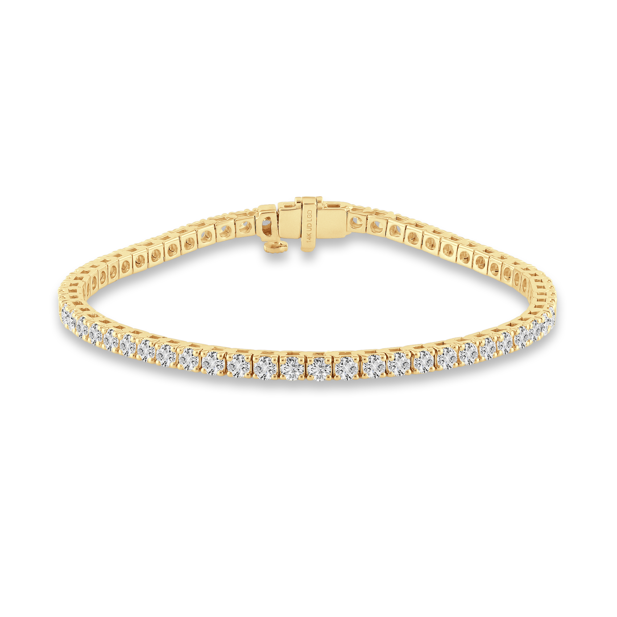 Classic 4 Prong Open Back Tennis Bracelet