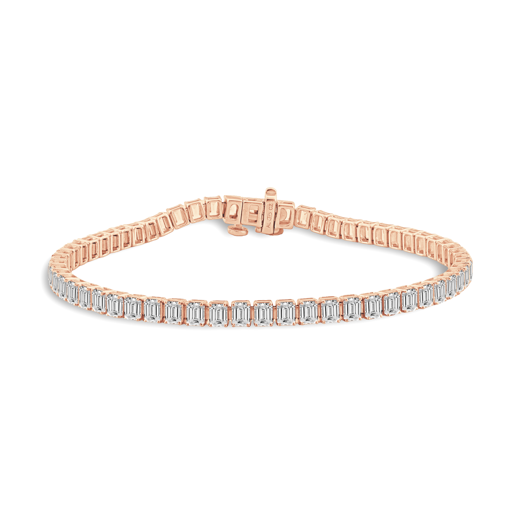 Emerald North South Tennis Bracelet