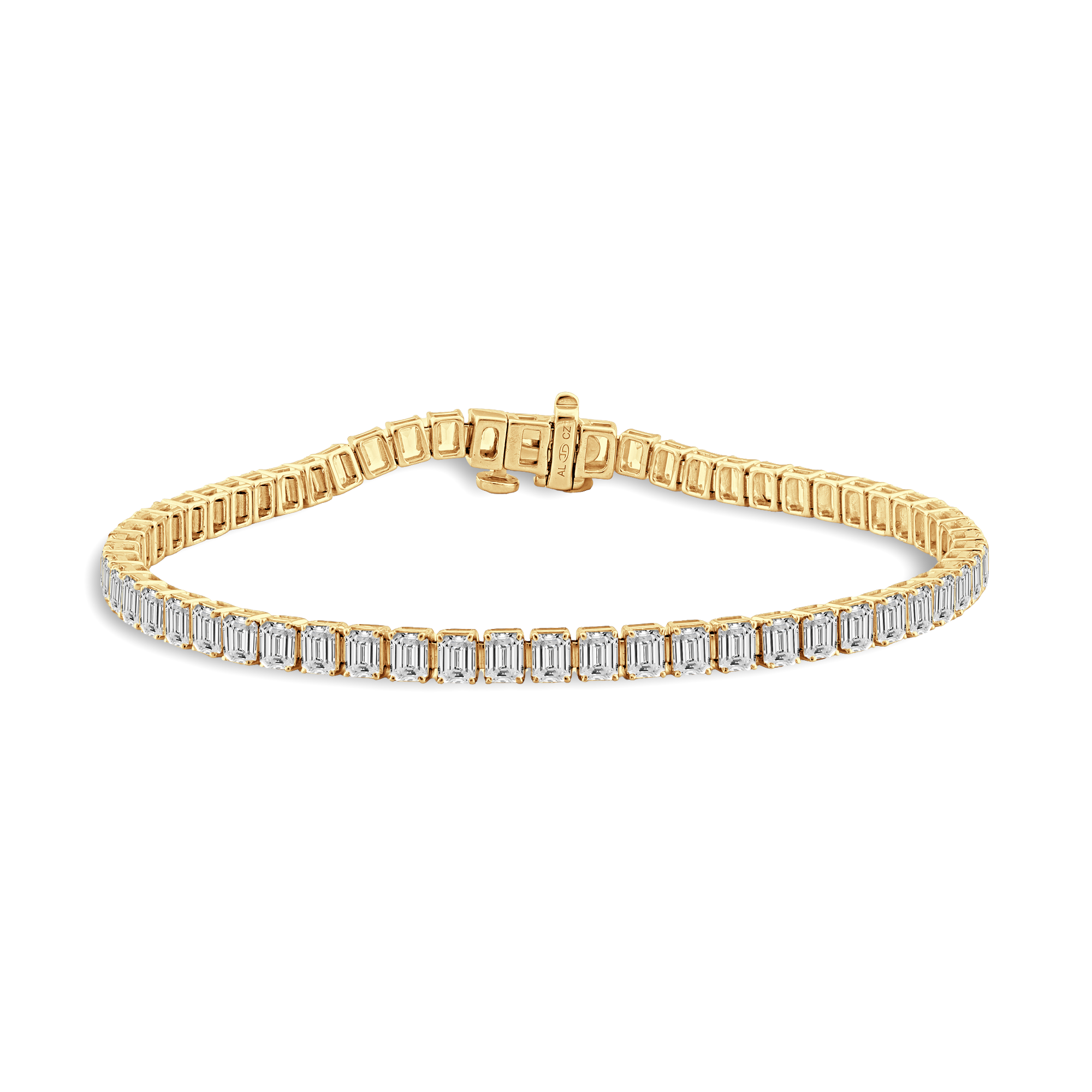 Emerald North South Tennis Bracelet