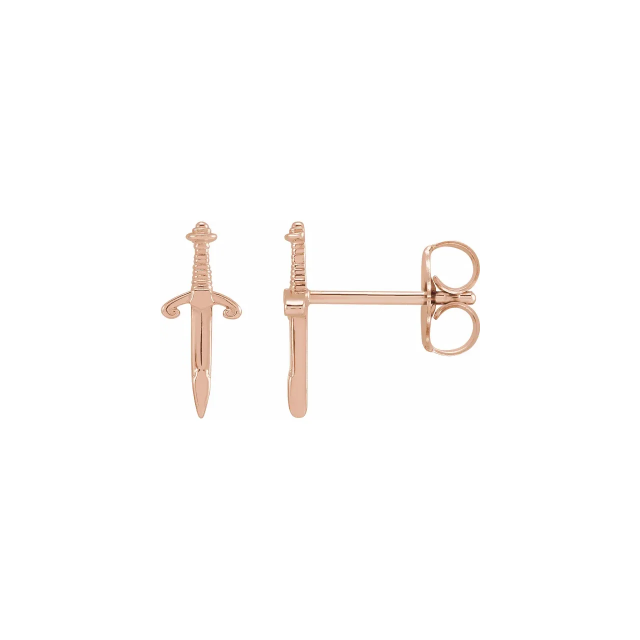 Dagger Stud Earrings