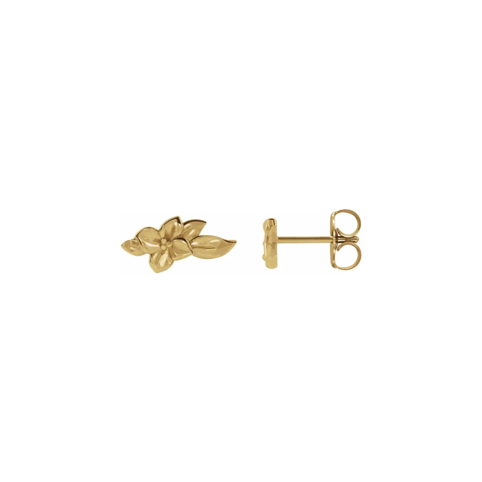 Floral Stud Earrings