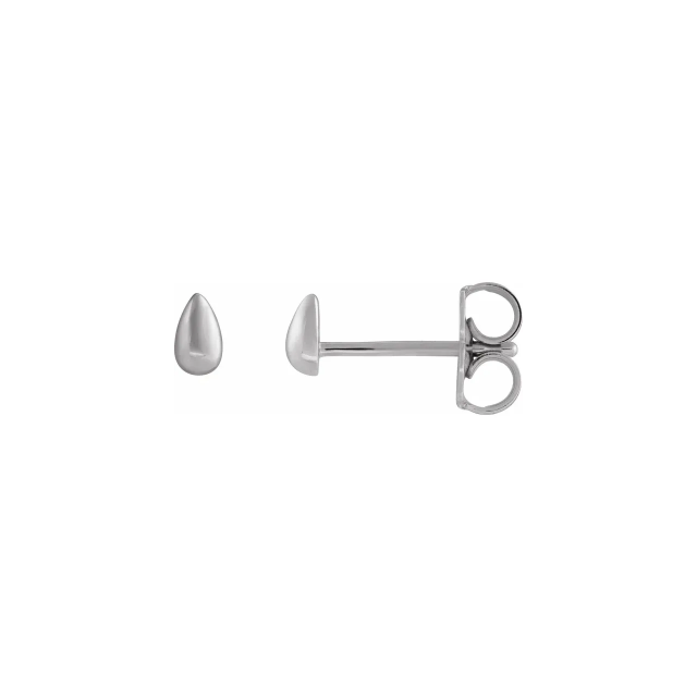 Teardop Stud Earrings