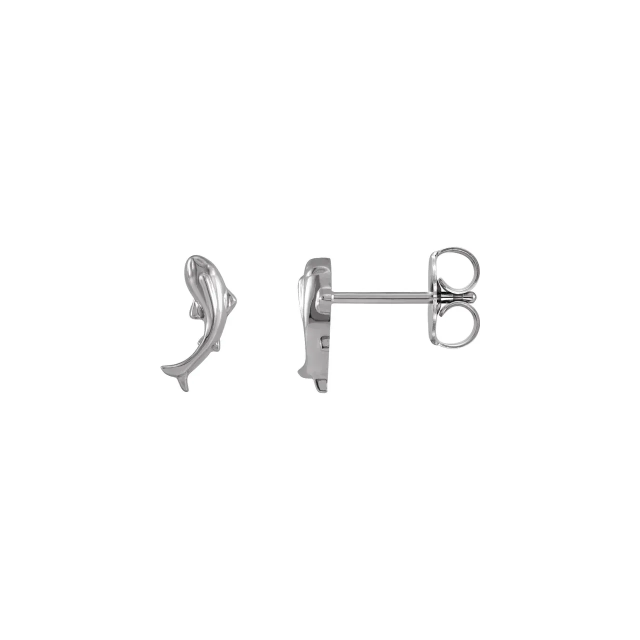 Koi Fish Stud Earrings