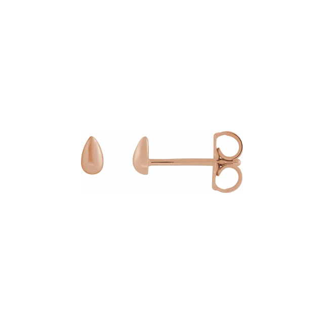 Teardop Stud Earrings