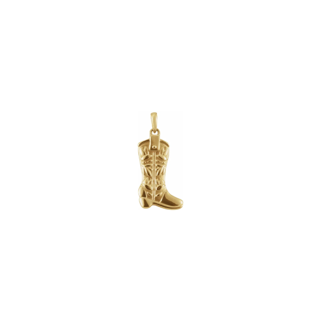 Cowboy Boot Pendant