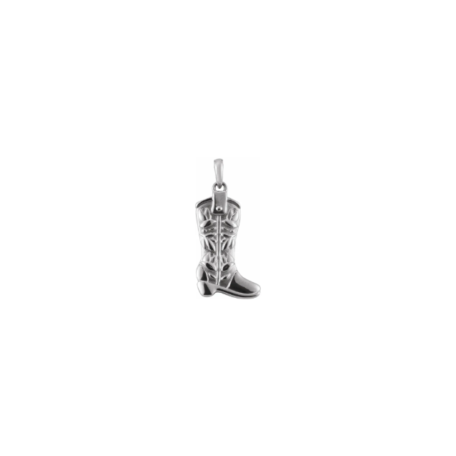 Cowboy Boot Pendant