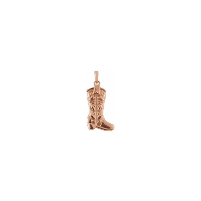 Cowboy Boot Pendant