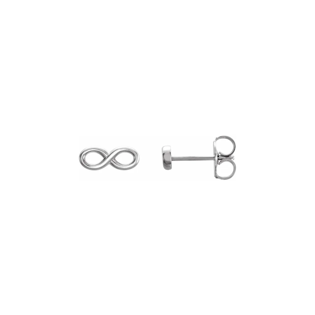 Infinity Stud Earrings