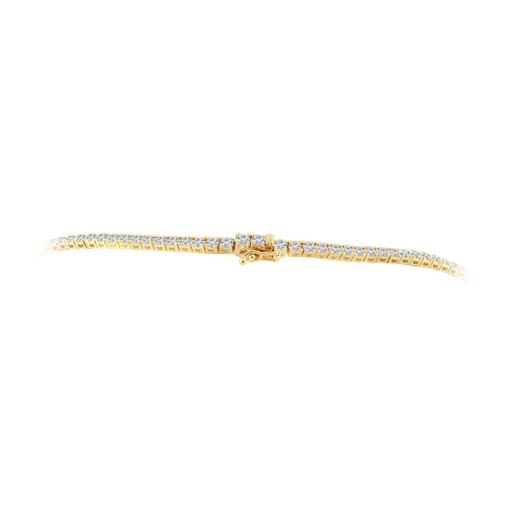 16" Classic 4 Prong Tennis Necklace