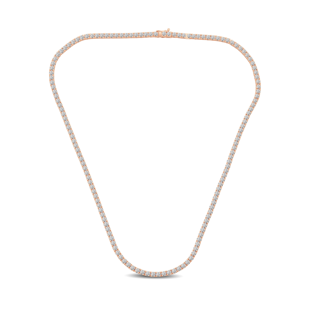 16" Classic 4 Prong Tennis Necklace