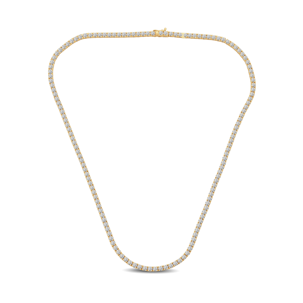 16" Classic 4 Prong Tennis Necklace