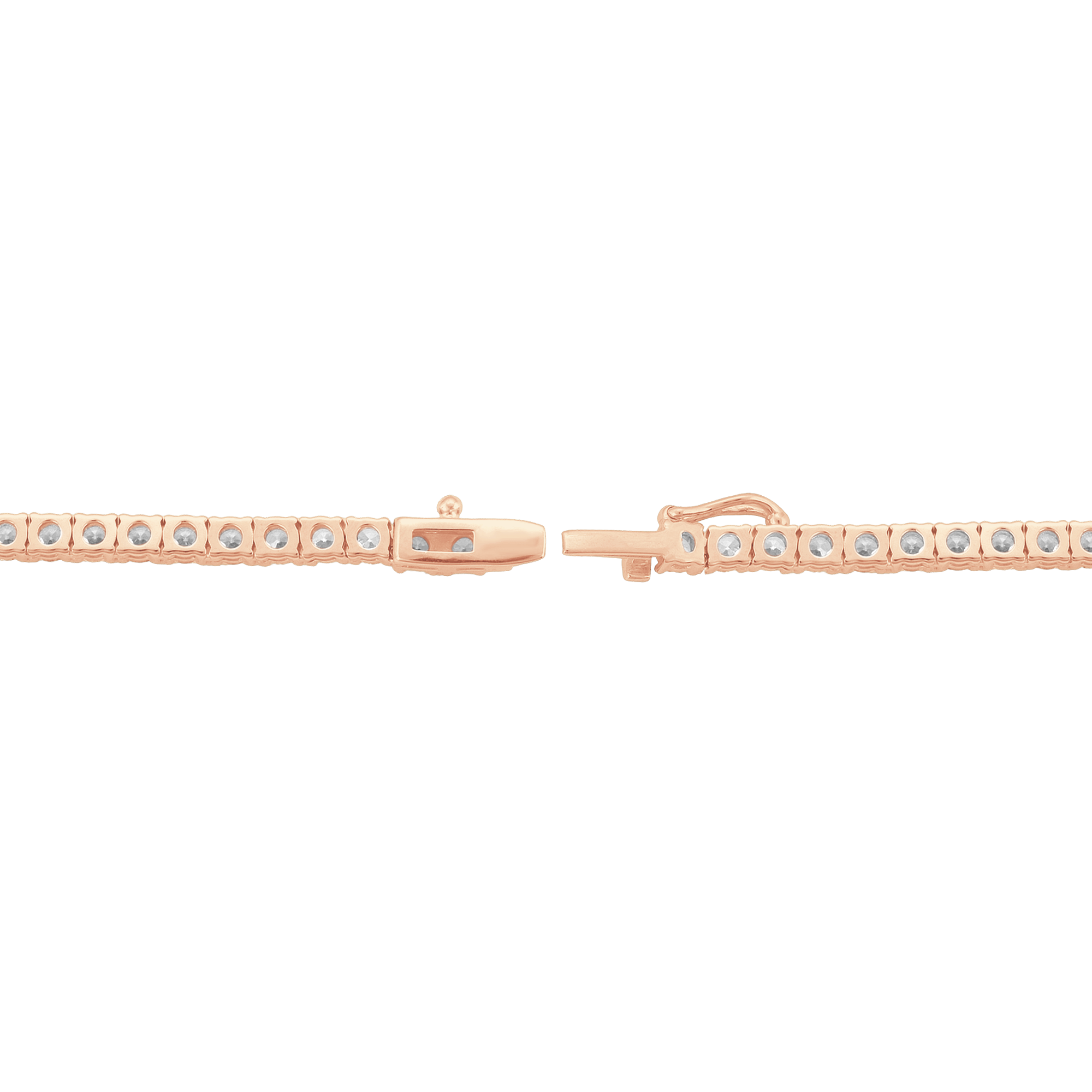 16" Classic 4 Prong Tennis Necklace
