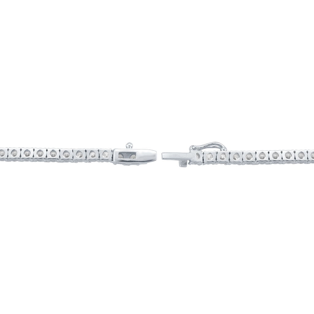16" Classic 4 Prong Tennis Necklace
