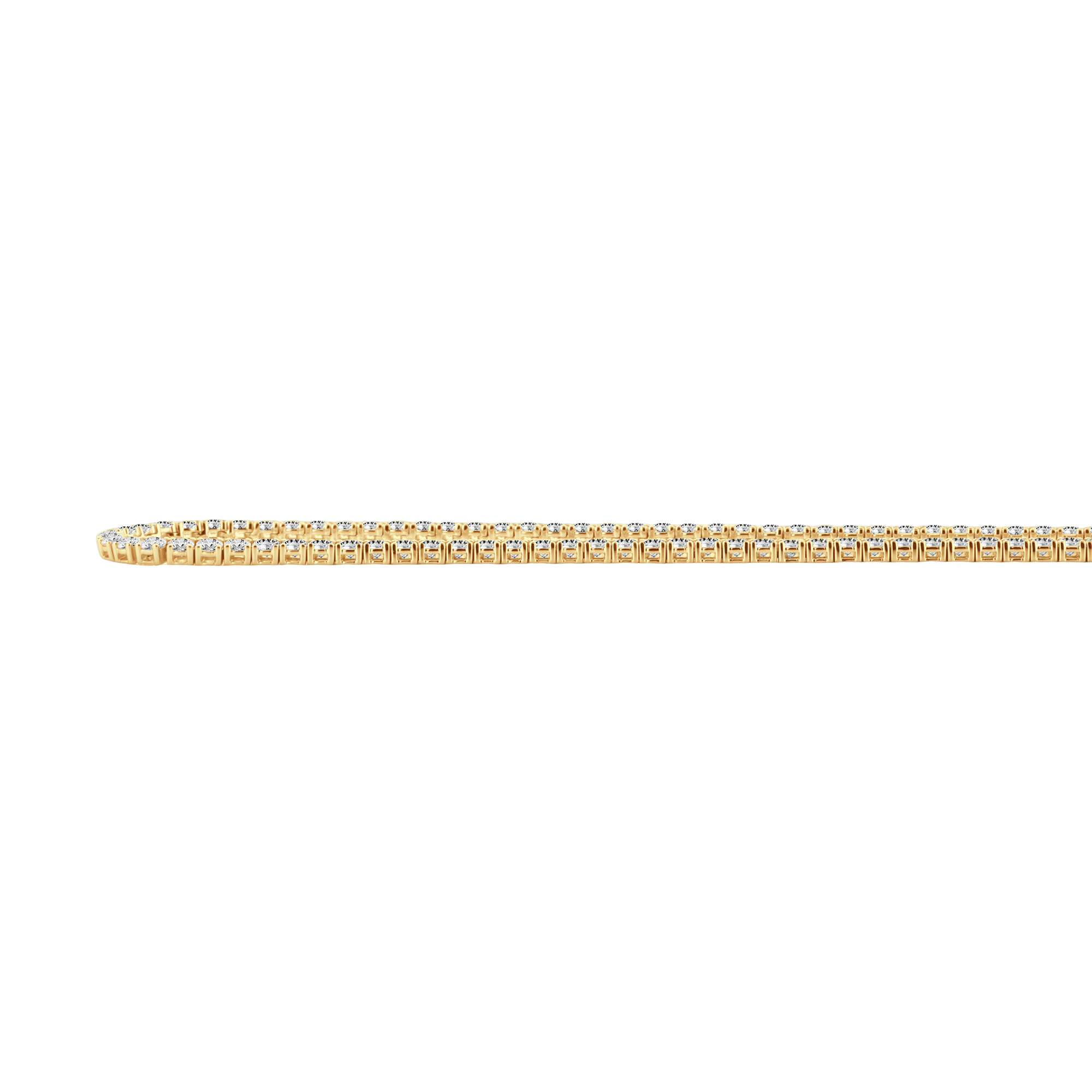 16" Classic 4 Prong Tennis Necklace