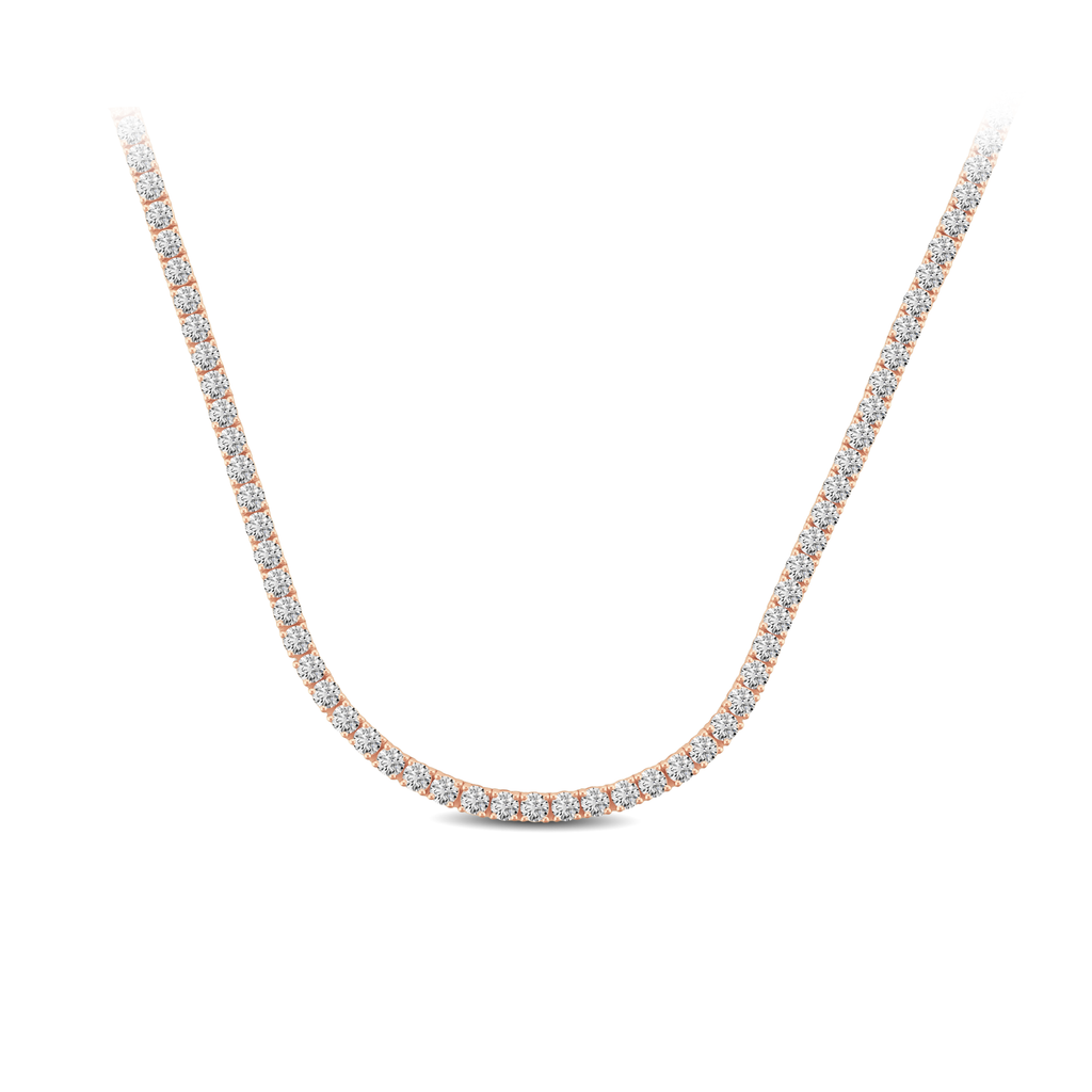 16" Classic 4 Prong Tennis Necklace