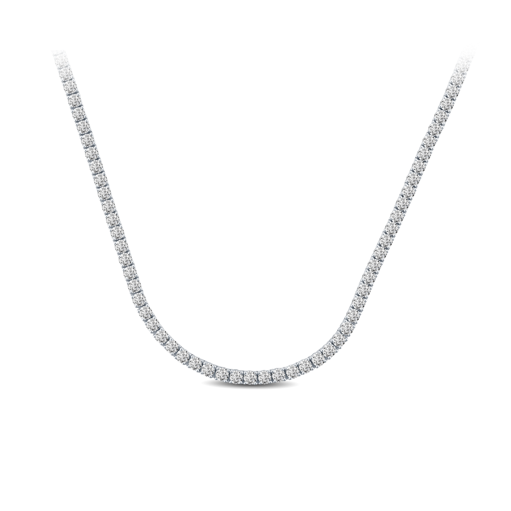 16" Classic 4 Prong Tennis Necklace