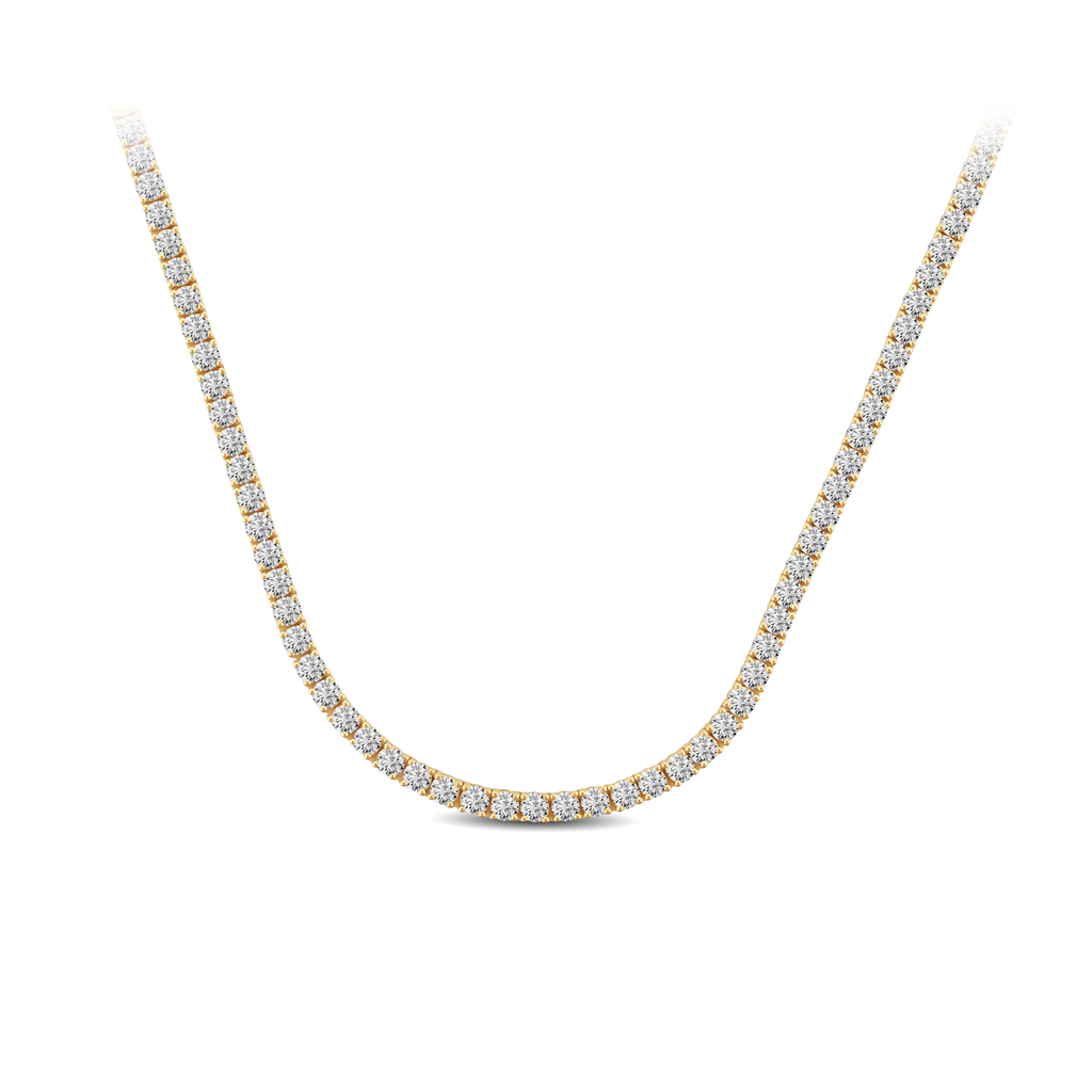 16" Classic 4 Prong Tennis Necklace