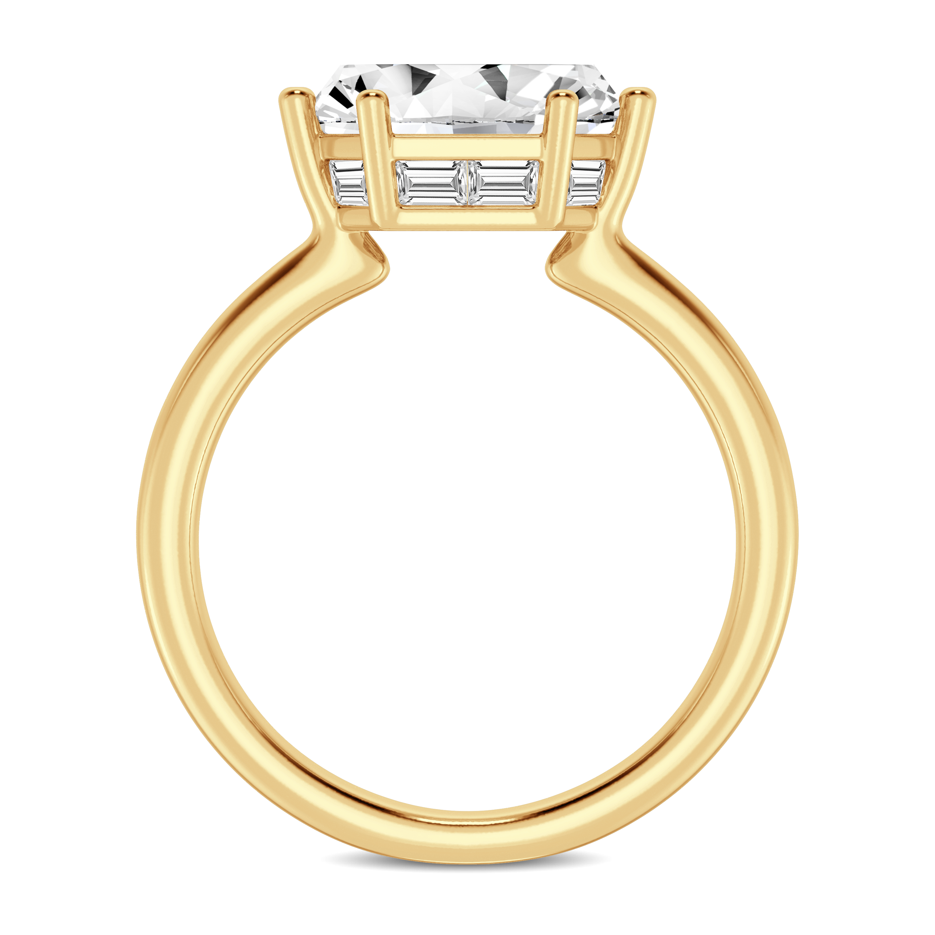 Crown Hex Ring