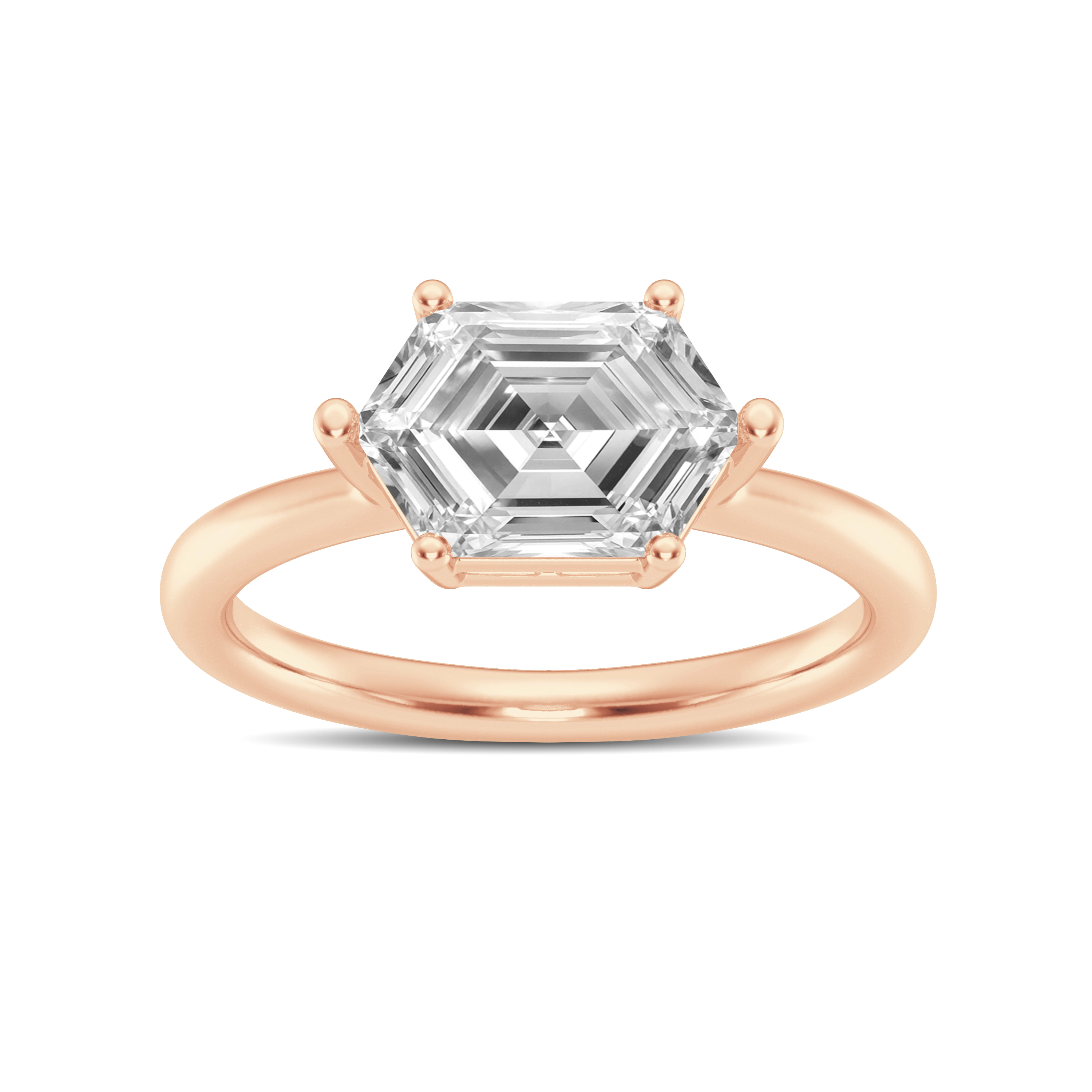 Crown Hex Ring