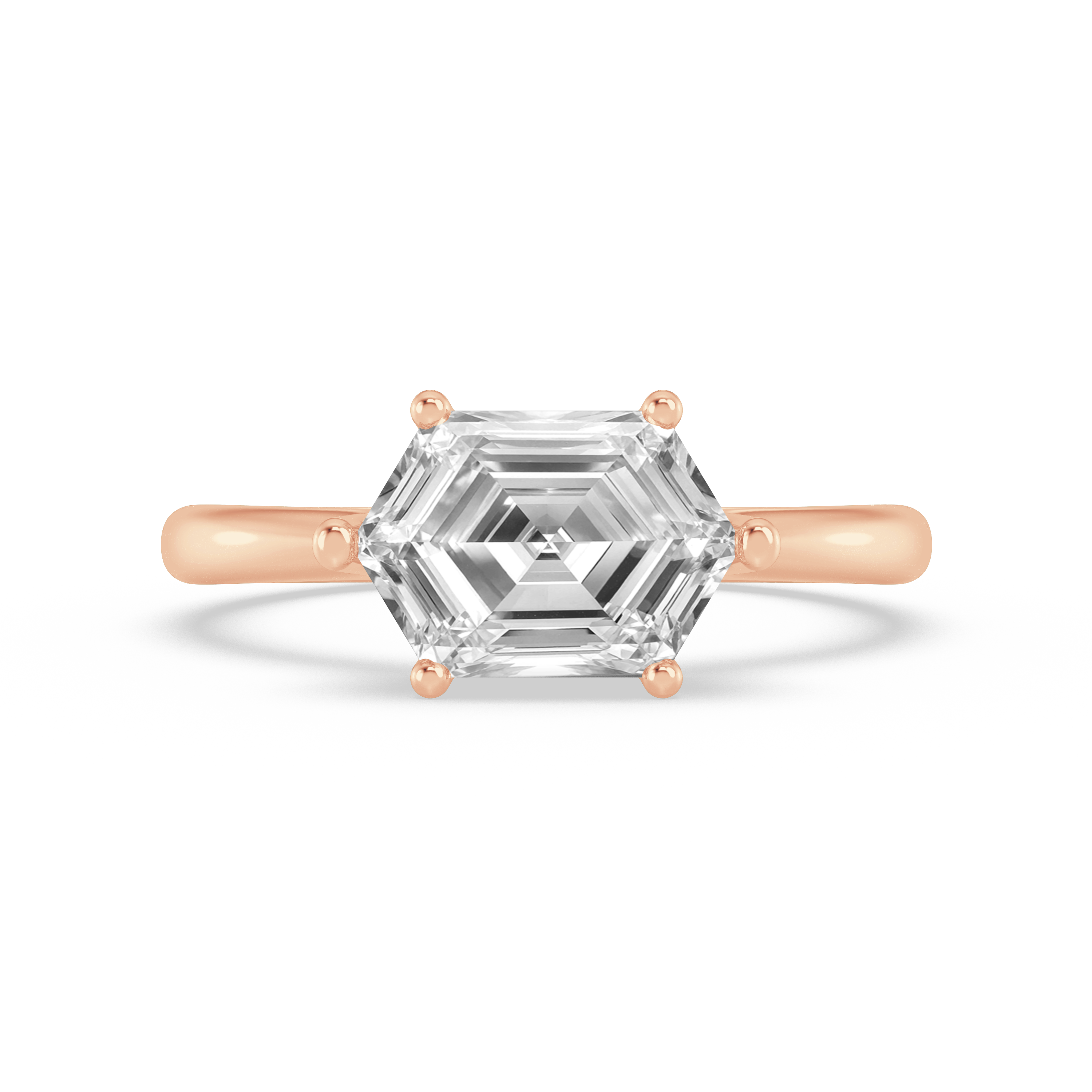 Crown Hex Ring