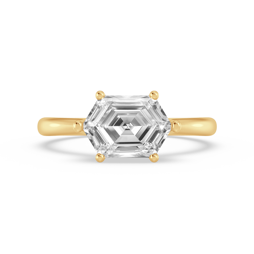 Crown Hex Ring
