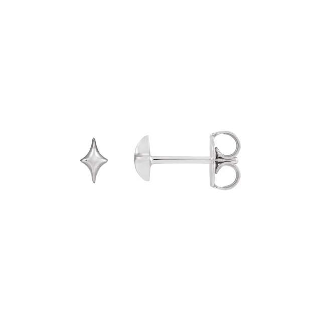 Gold Star Stud Earrings