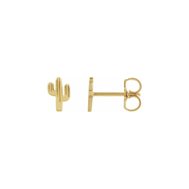 Cactus Stud Earrings