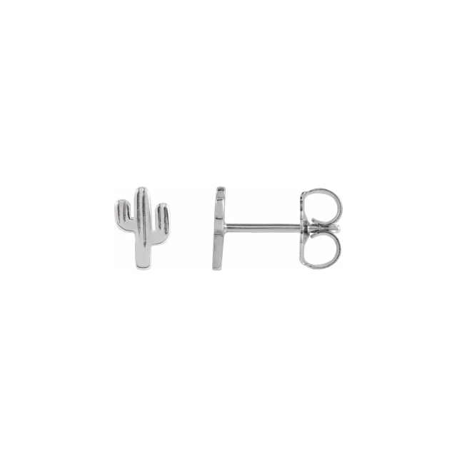 Cactus Stud Earrings